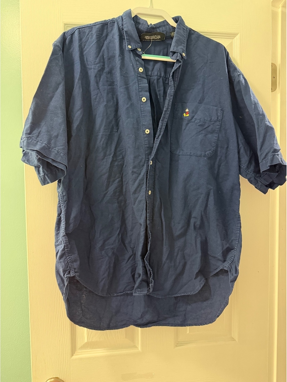 Men’s Disney Originals Button Up Short Sleeve Shirt